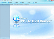 Moyea PPT to DVD Burner screenshot